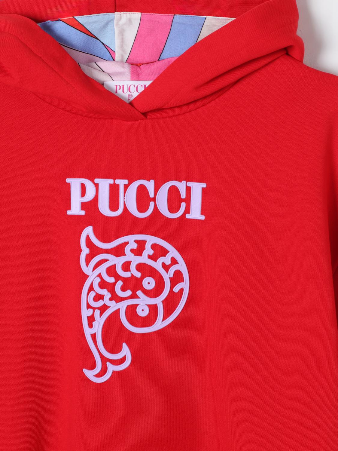 PUCCI PULLOVER: Pullover kinder Pucci Junior, Rot - Img 3
