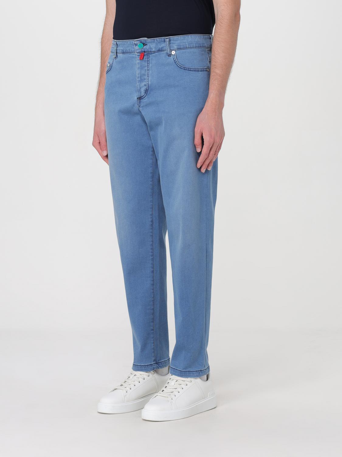 KITON JEANS: Jeans men Kiton, Denim - Img 4