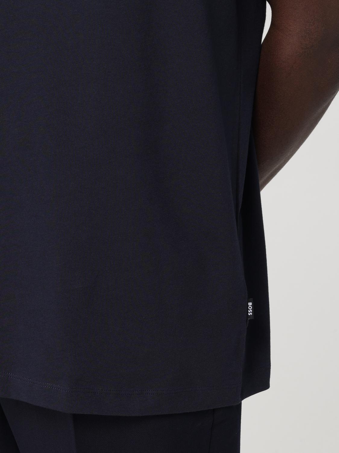 BOSS CAMISETA: Camiseta hombre Boss, Azul Oscuro - Img 3