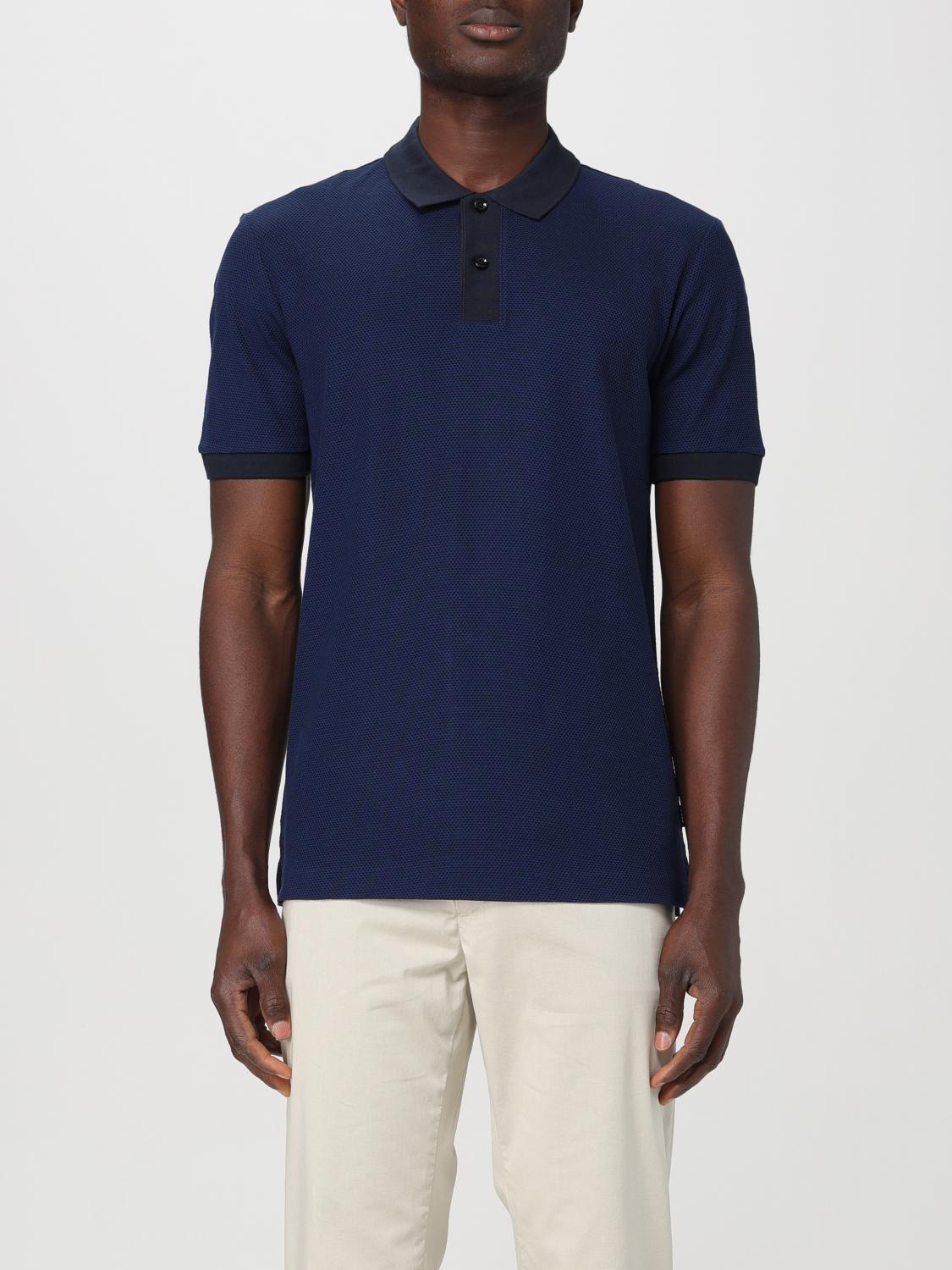 BOSS POLO: Polo Boss in cotone , Blue - Img 1