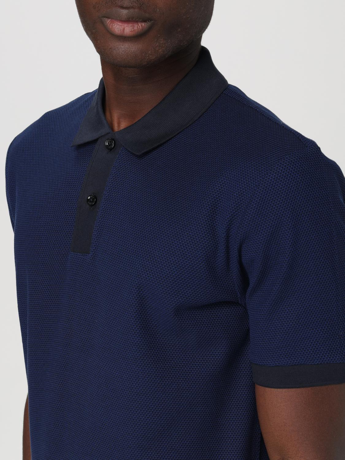 BOSS POLO: Polo Boss in cotone , Blue - Img 3