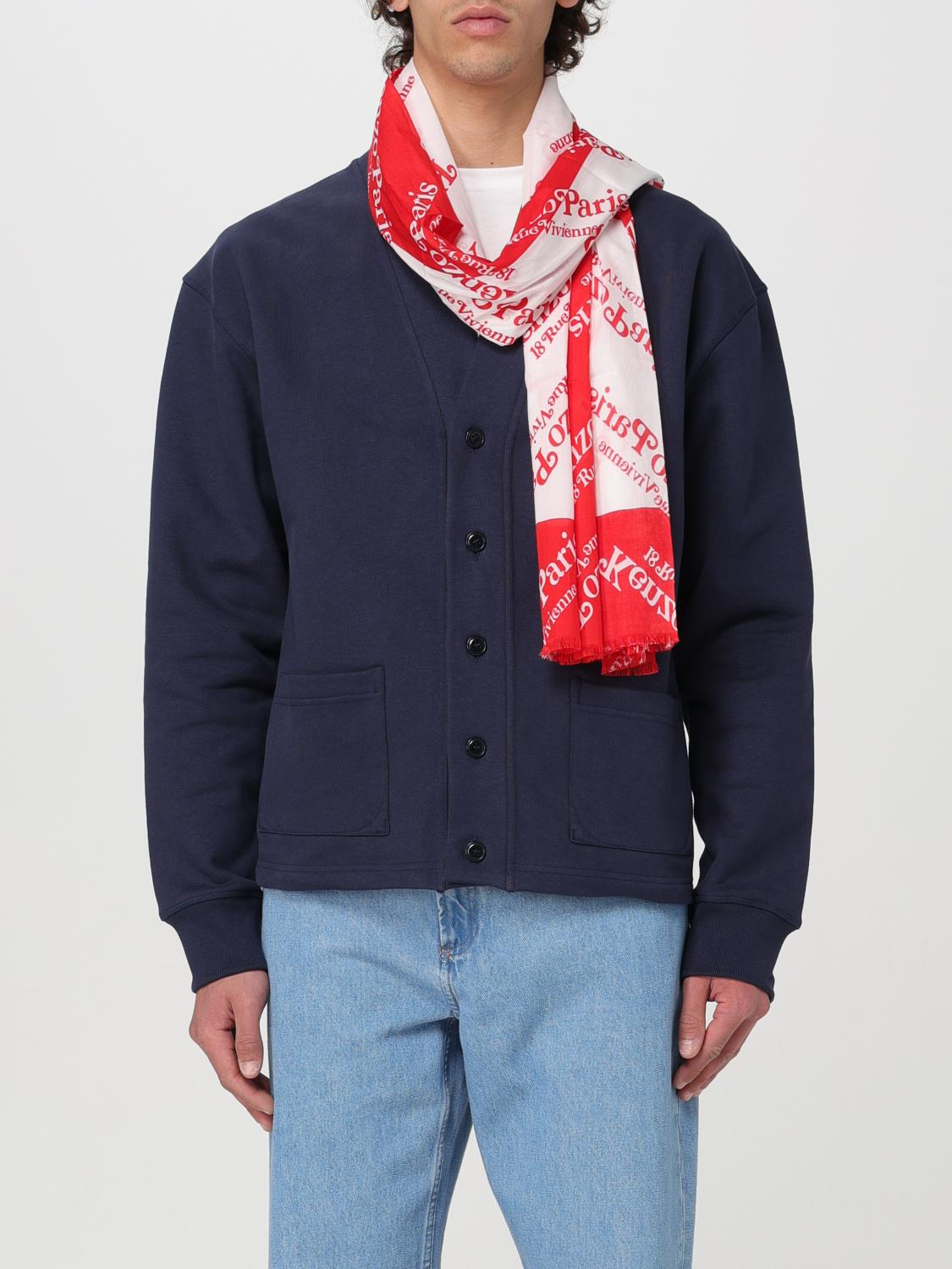 KENZO SCHAL: Schal herren Kenzo, Rot - Img 2