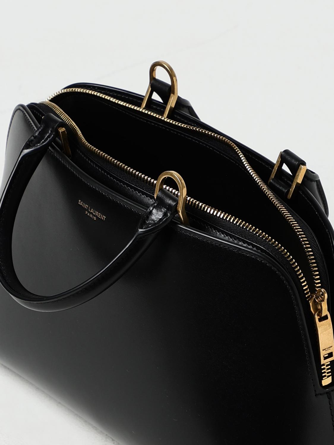 SAINT LAURENT Borsa Sac De Jour In Pelle Con Charm Nero Borsa A saint-laurent-borsa-sac-de-jour-in-pelle-con-charm-nero-borsa-a