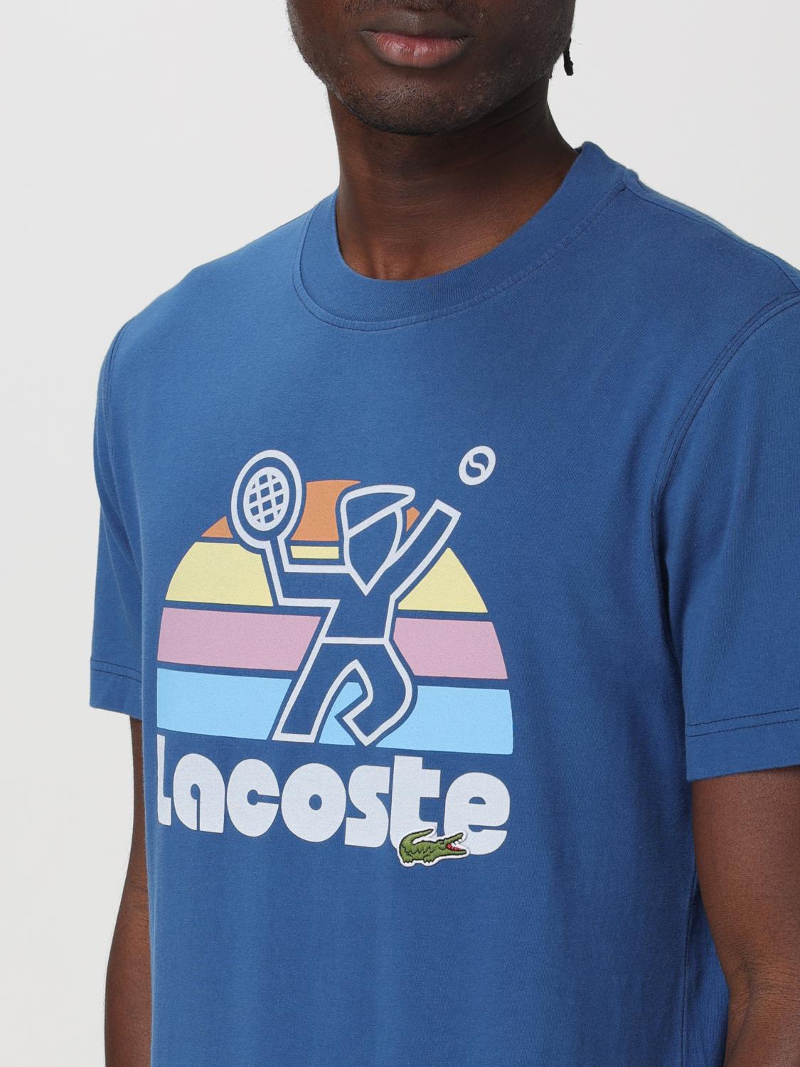 LACOSTE CAMISETA: Camiseta hombre Lacoste, Azul Oscuro - Img 3