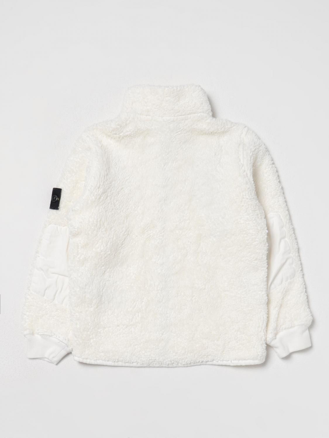 stone junior ホワイトニット Stone Island Junior Sweater kids - White | 61745 | GIGLIO.COM