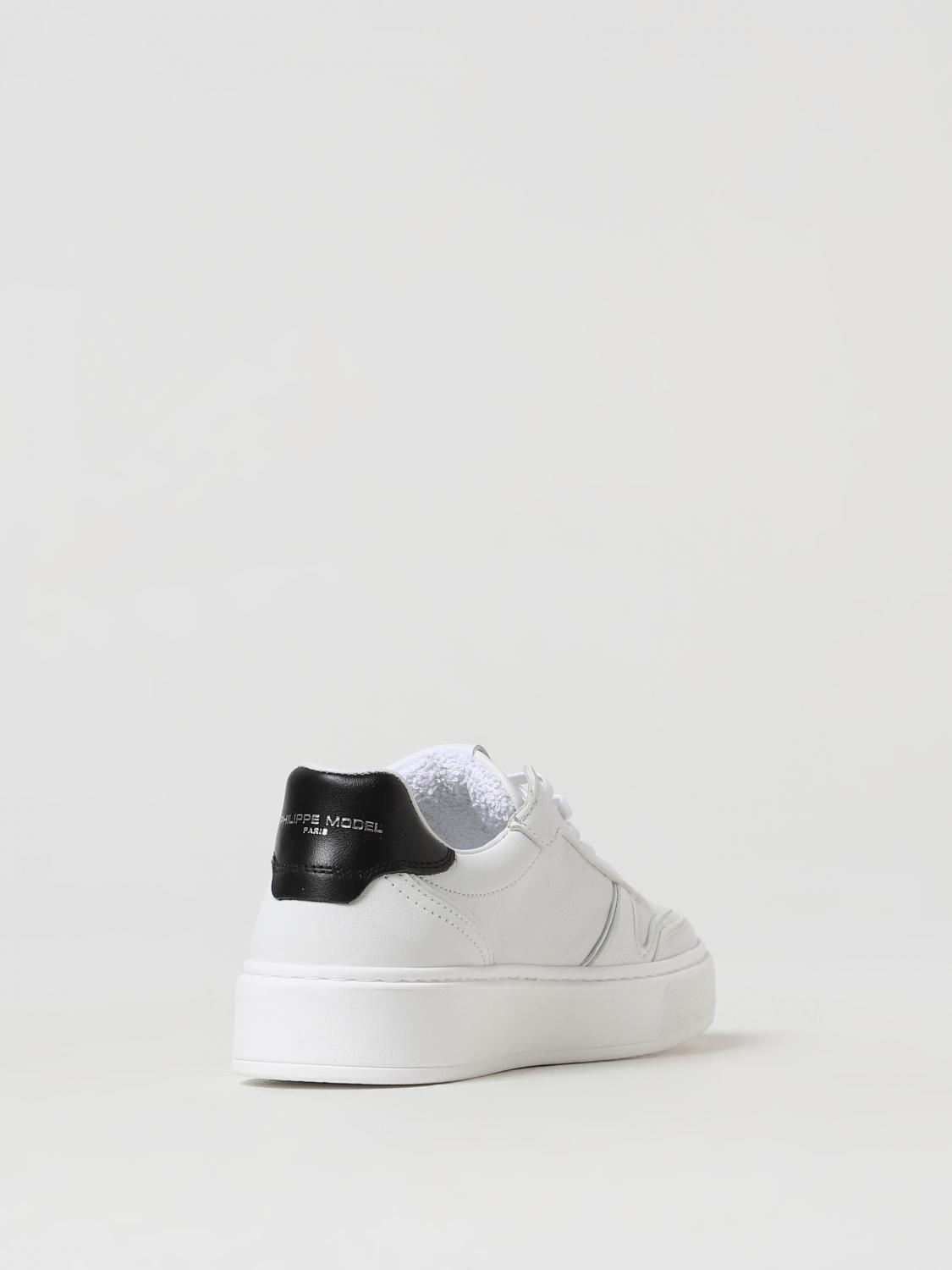 PHILIPPE MODEL JUNIOR SNEAKERS: Philippe Model Junior boys' sneakers, White - Img 3