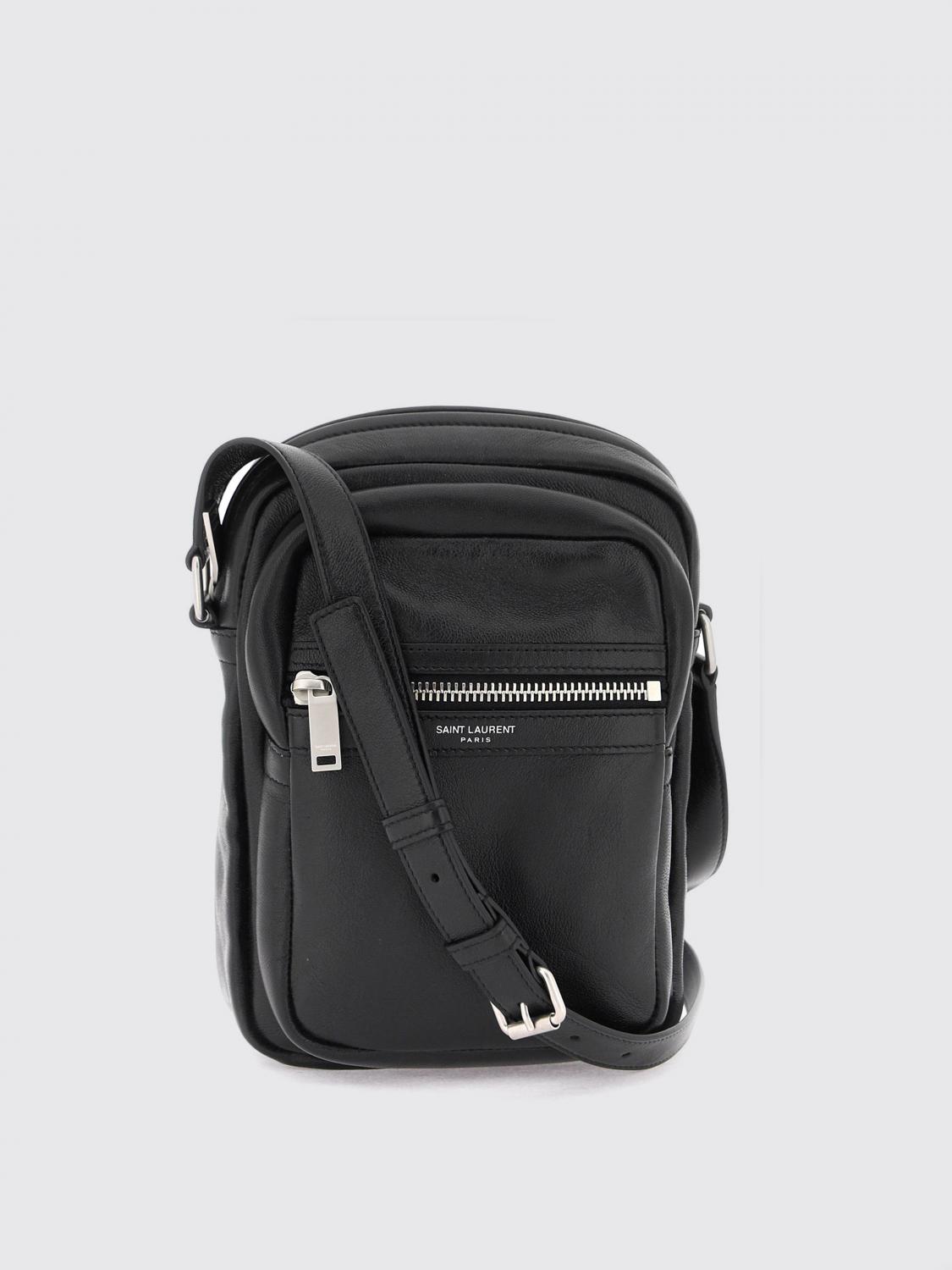 SAINT LAURENT SHOULDER BAG: Shoulder bag men Saint Laurent, Black - Img 1