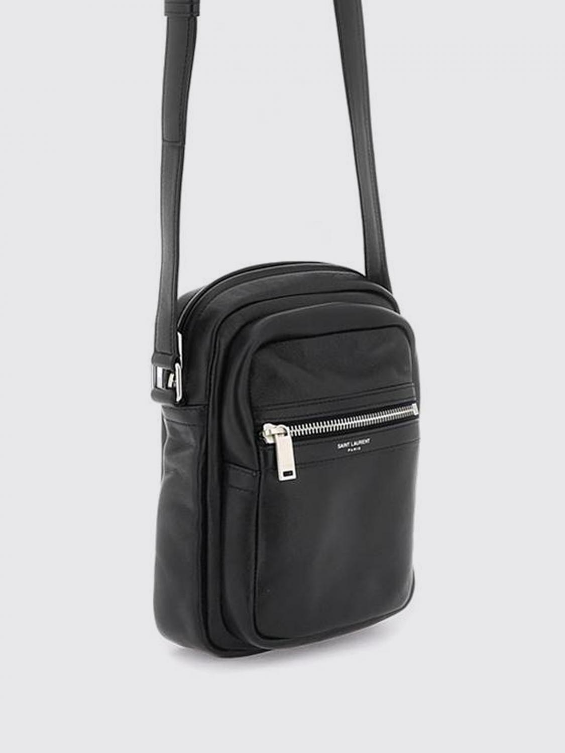SAINT LAURENT SHOULDER BAG: Shoulder bag men Saint Laurent, Black - Img 3