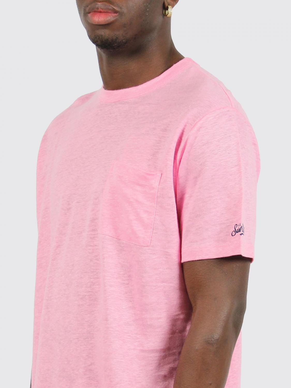 MC2 SAINT BARTH CAMISETA: Camiseta hombre Mc2 Saint Barth, Rosa - Img 3