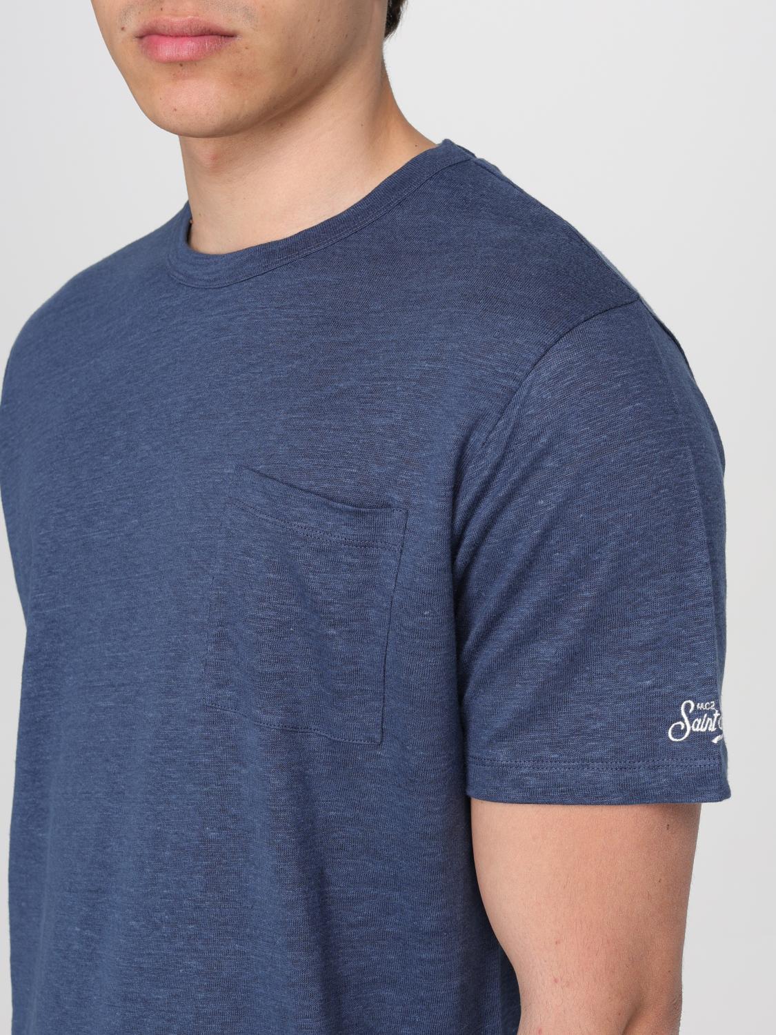 MC2 SAINT BARTH Tシャツ: Tシャツ メンズ Mc2 Saint Barth, ネイビー - Img 3