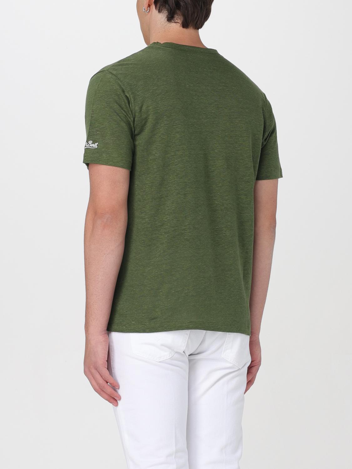 MC2 SAINT BARTH T-SHIRT: T-shirt men Mc2 Saint Barth, Military - Img 2