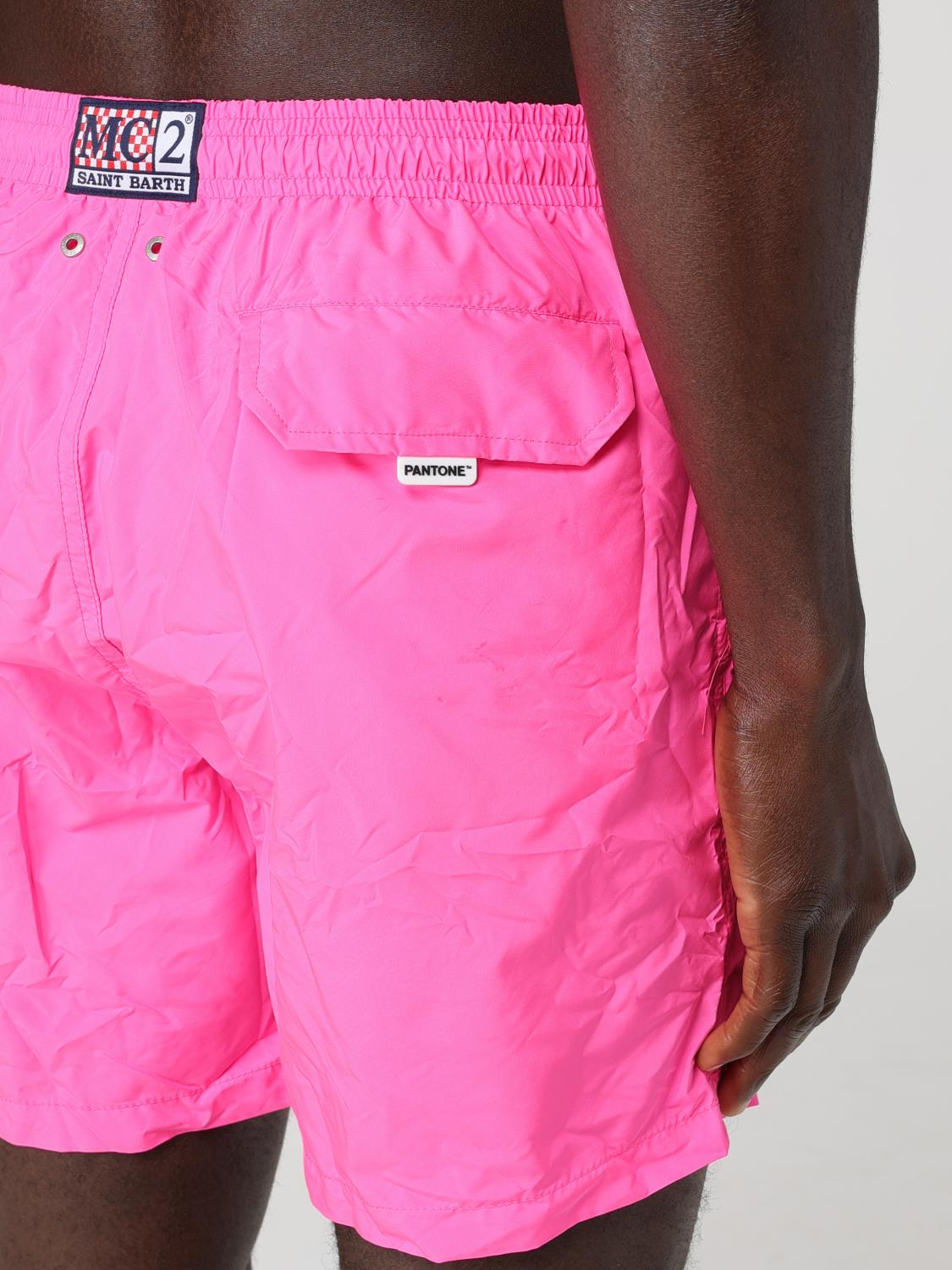 MC2 SAINT BARTH BADEMODE: Bademode herren Mc2 Saint Barth, Pink - Img 3