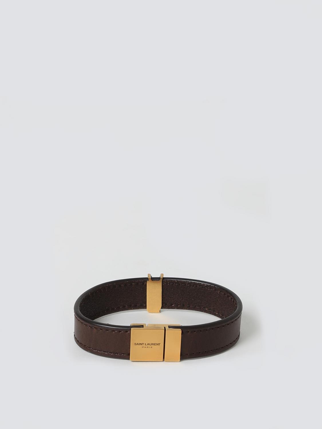 SAINT LAURENT JOYA: Joya hombre Saint Laurent, Marrón - Img 2