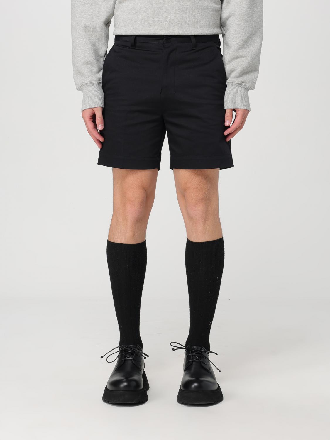 AMI PARIS SHORTS: Short men Ami Paris, Black - Img 1