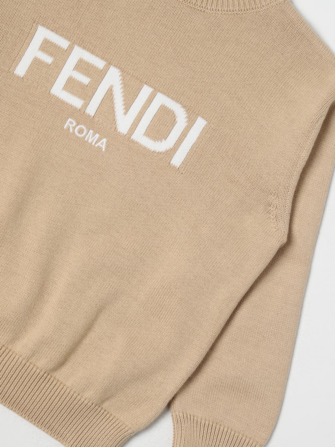 FENDI PULLOVER: Pullover kinder Fendi Kids, Weiss 1 - Img 3