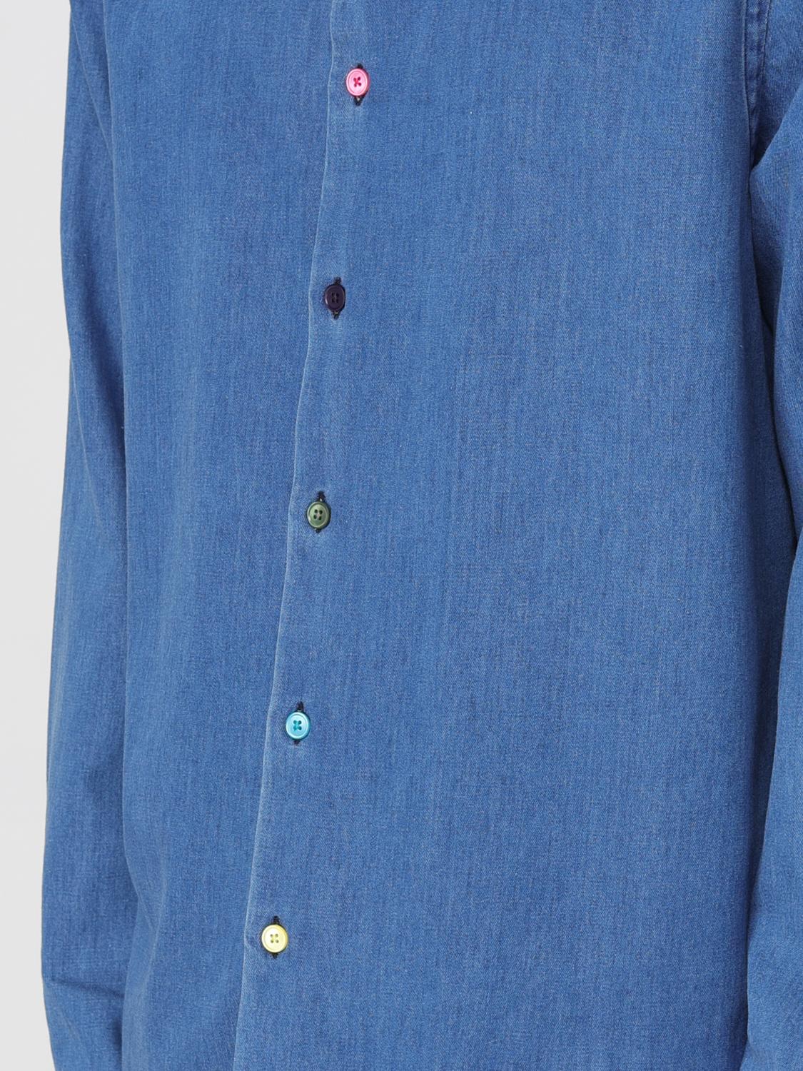 PS PAUL SMITH SHIRT: Shirt men Ps Paul Smith, Blue - Img 3