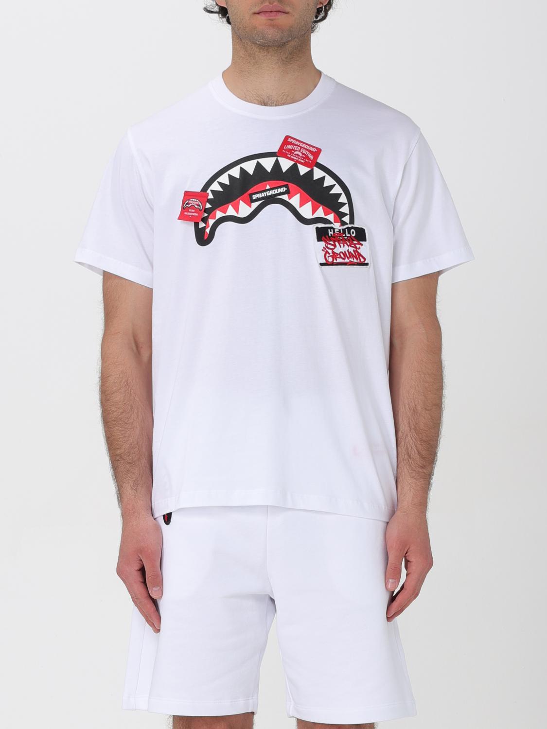 SPRAYGROUND CAMISETA: Camiseta hombre Sprayground, Blanco - Img 1