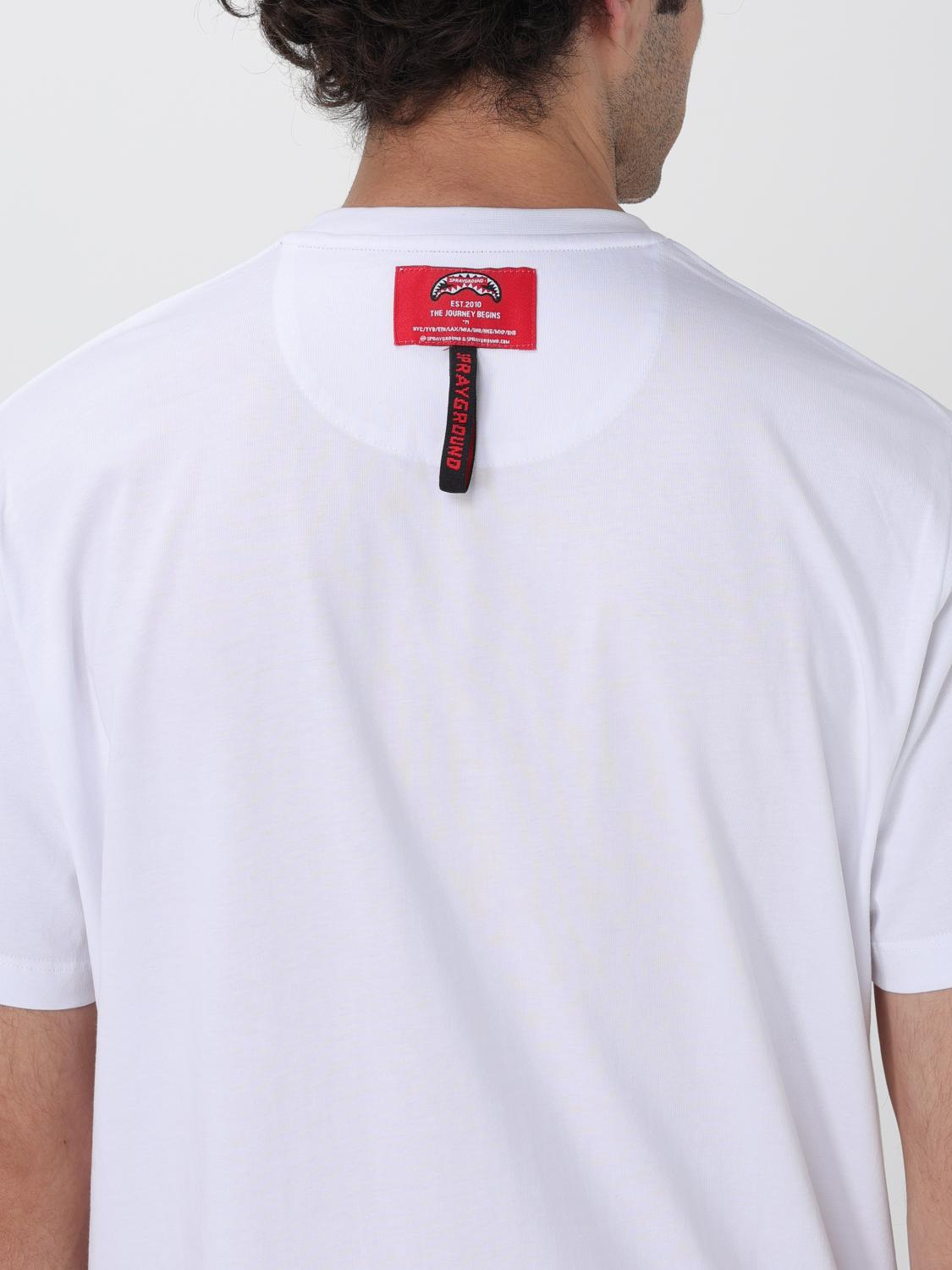 SPRAYGROUND CAMISETA: Camiseta hombre Sprayground, Blanco - Img 3