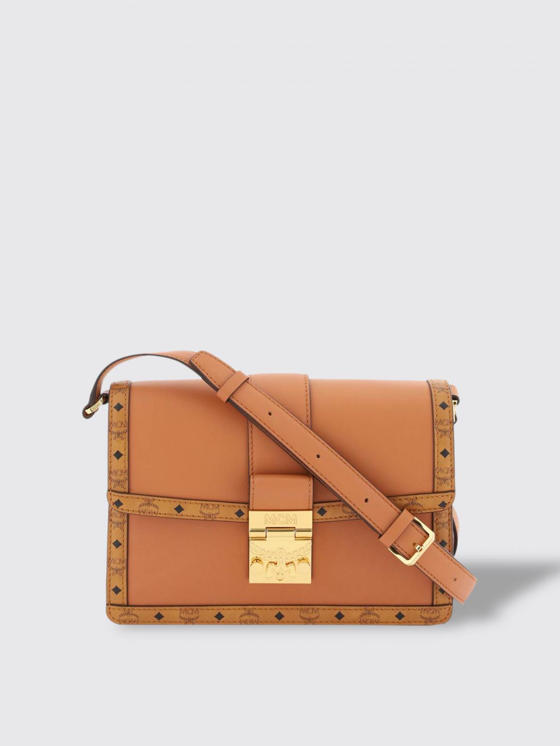 MCM オレンジ ボディバッグ