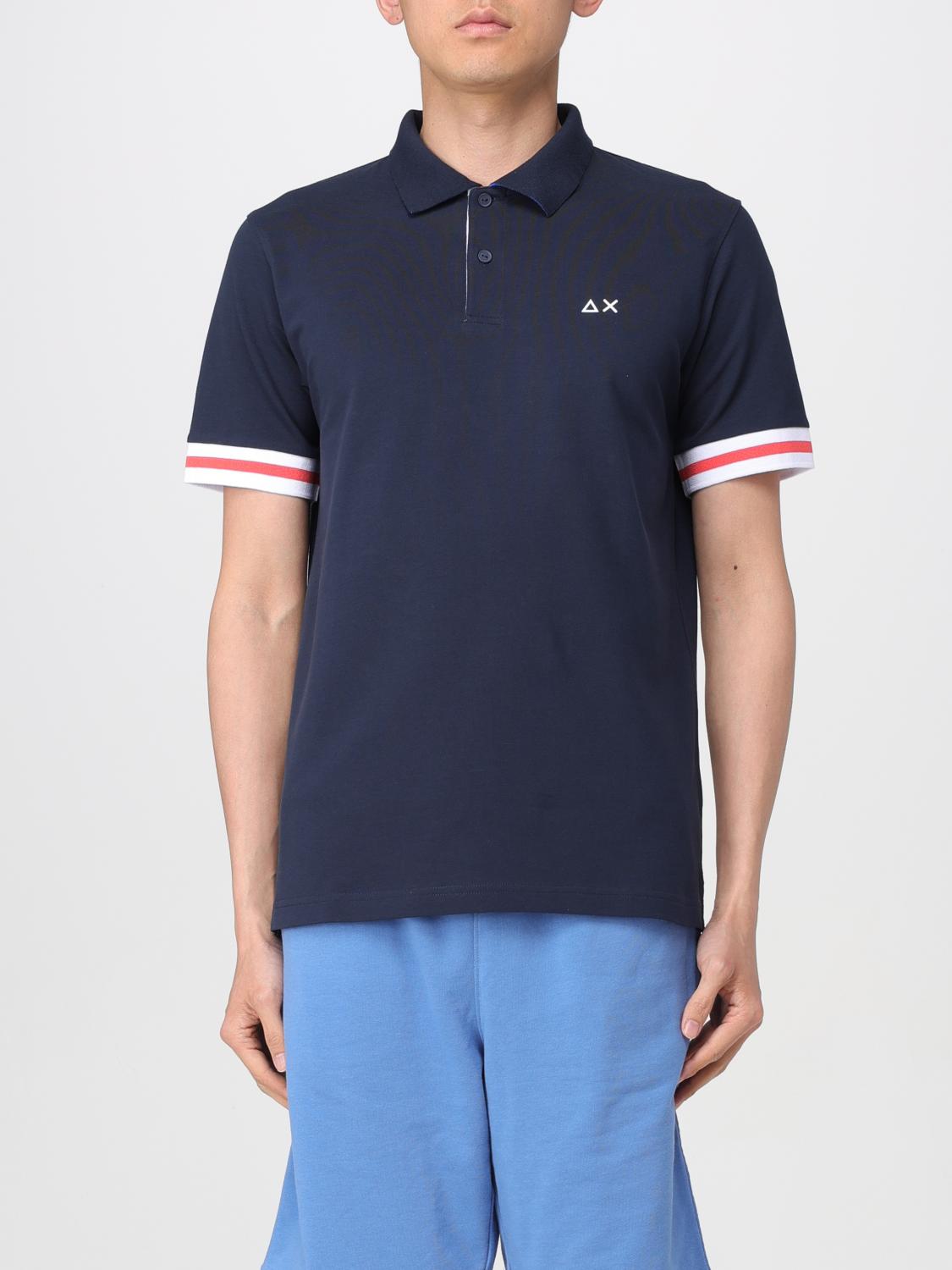 SUN68 POLO: Polo herren Sun 68, Navy - Img 1