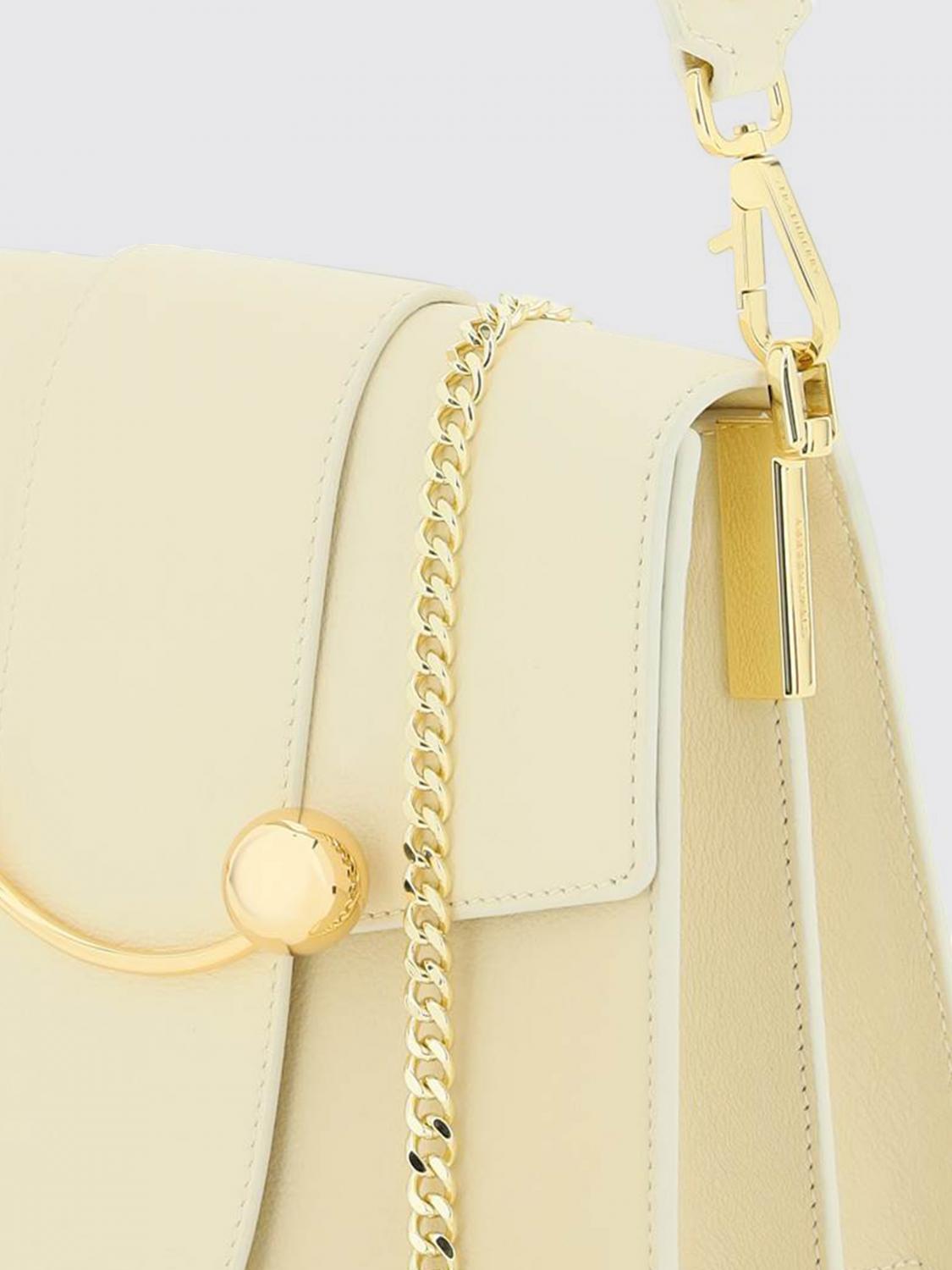 STRATHBERRY BORSA A TRACOLLA: Borsa a spalla donna Strathberry, Crema - Img 3