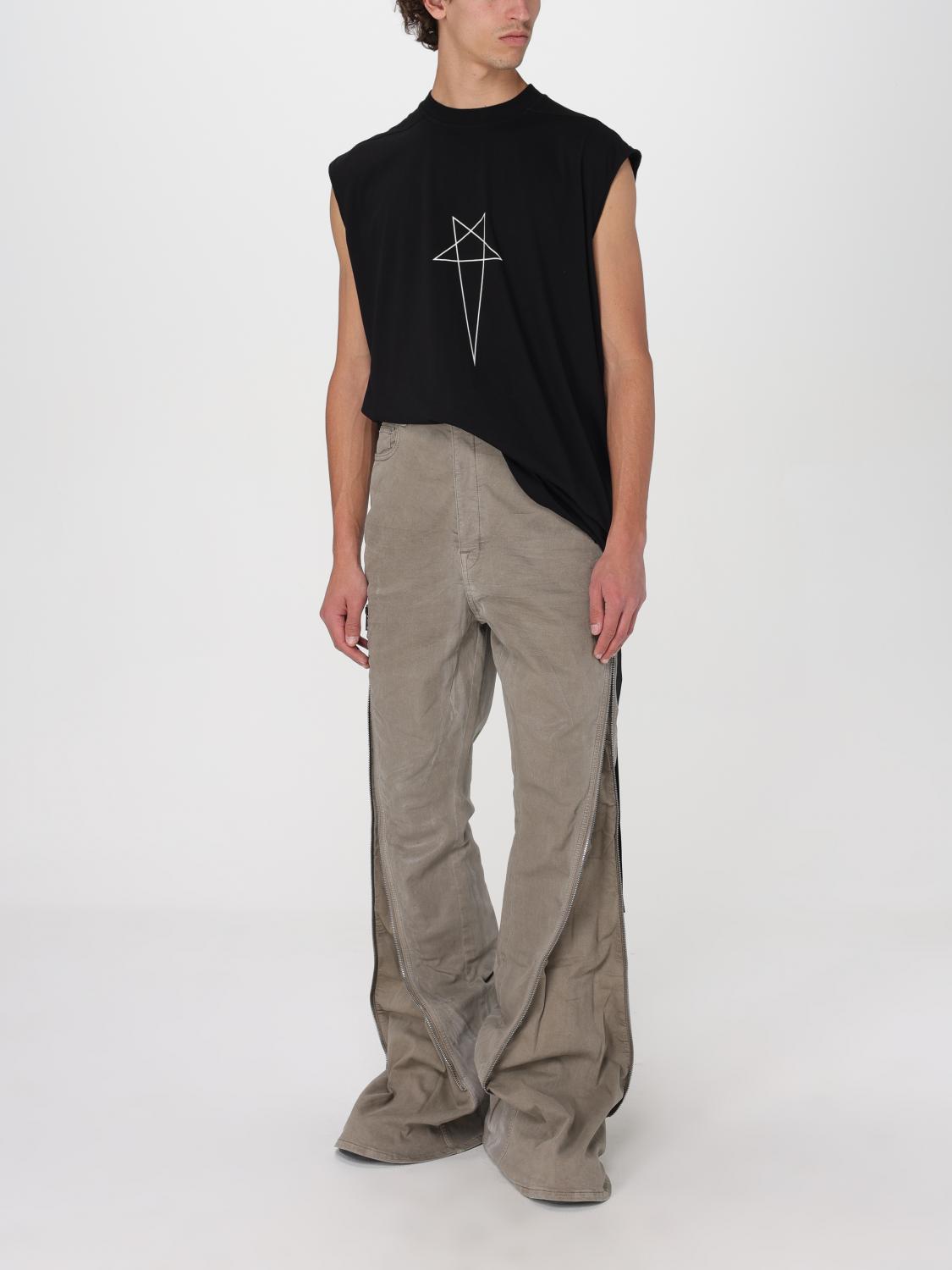 RICK OWENS DRKSHDW JEANS: Jeans uomo Drkshdw, Perla - Img 2