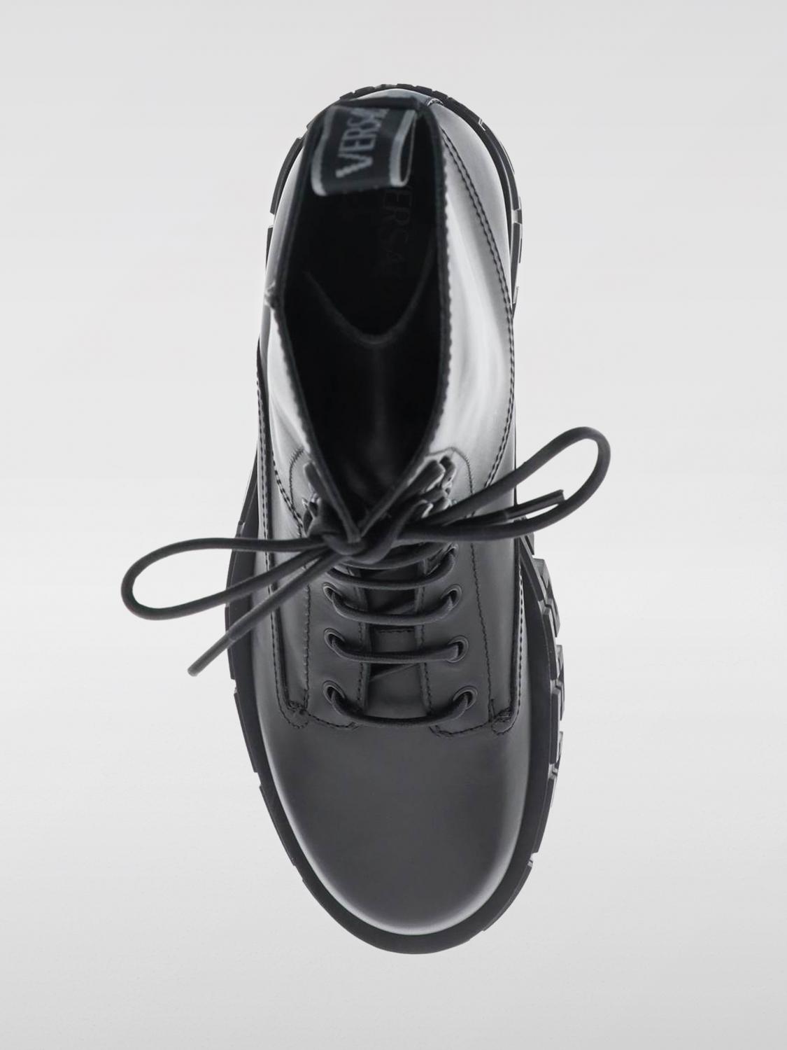 VERSACE BOOTS: Boots men Versace, Black - Img 3