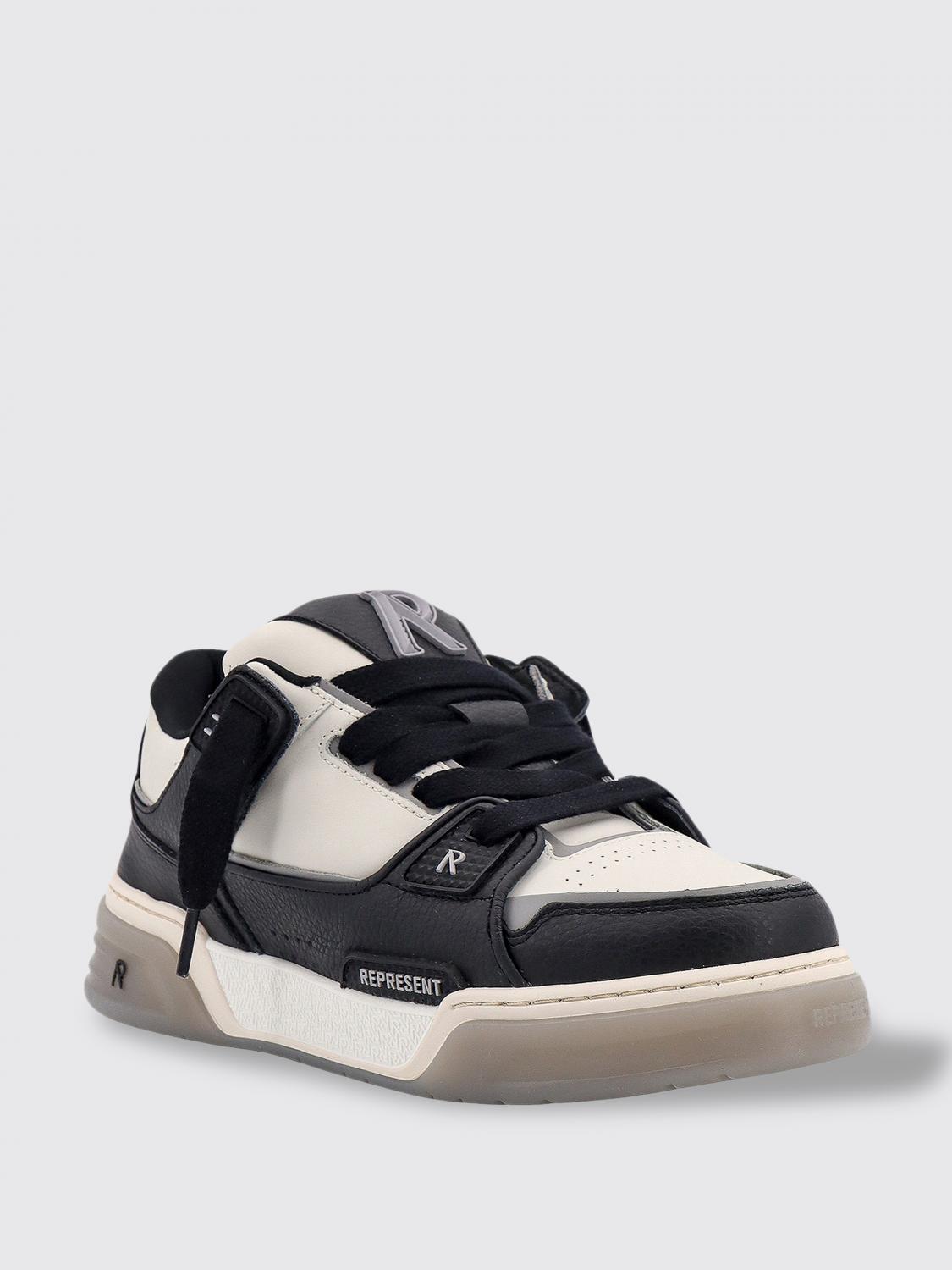 REPRESENT SNEAKERS: Sneakers men Represent, Black - Img 2