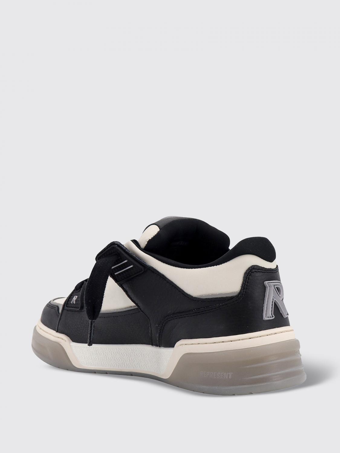 REPRESENT SNEAKERS: Sneakers men Represent, Black - Img 3