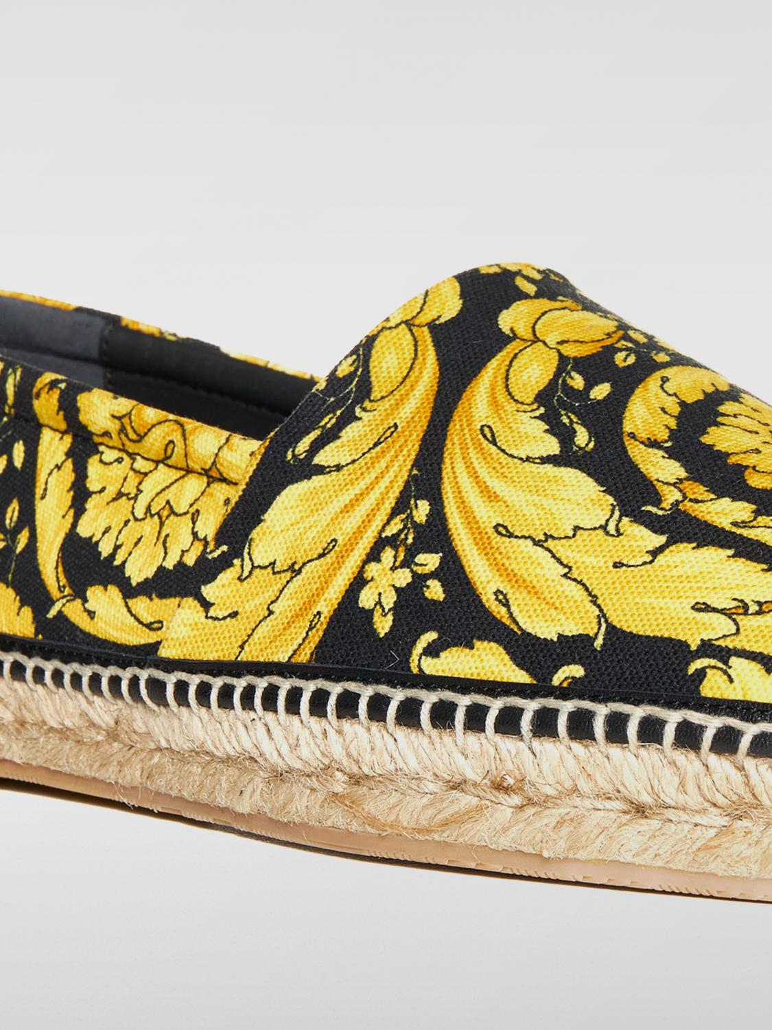 Versace Espadrilles men - Black | 1004041DTES3 | GIGLIO.COM display picture 1