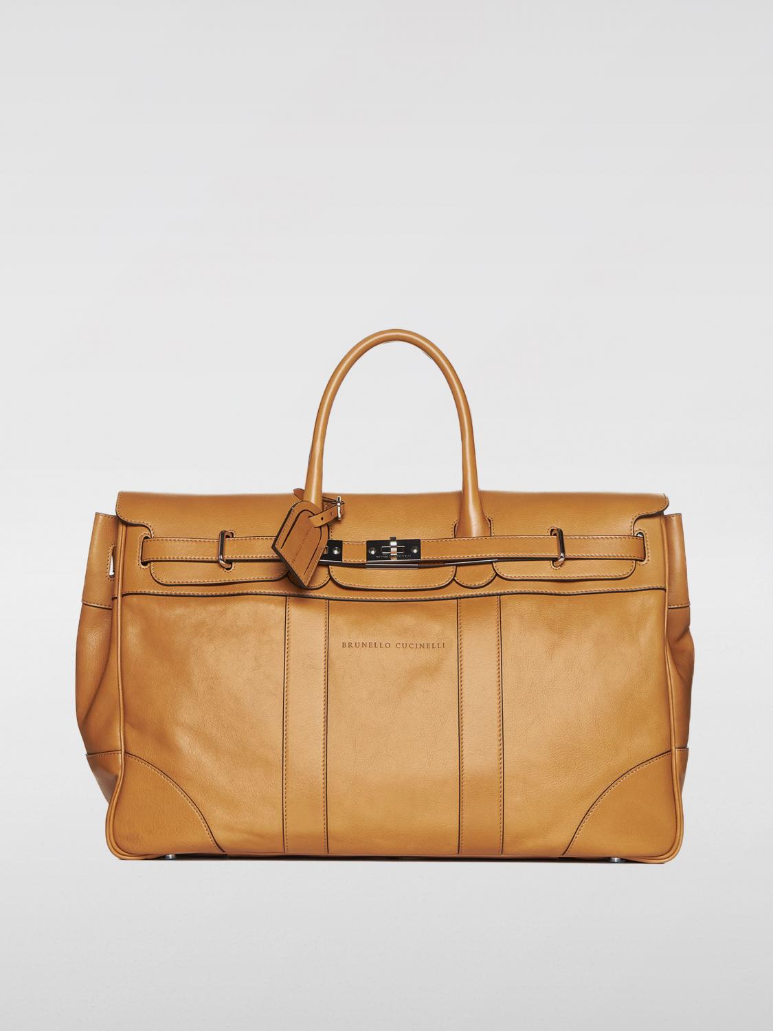 Brunello Cucinelli トラベルバッグ メンズ - ナチュラル | MBTGU071E