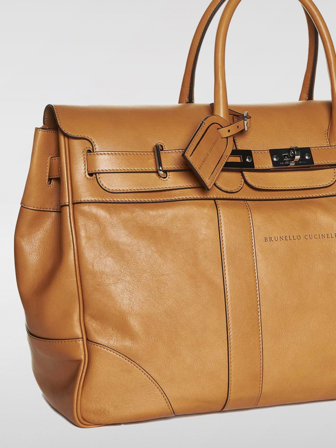 Brunello Cucinelli トラベルバッグ メンズ - ナチュラル | MBTGU071E