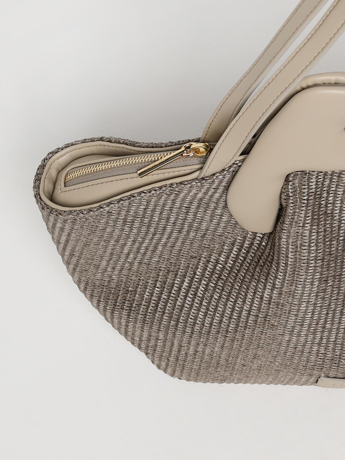 THEMOIRÈ SCHULTERTASCHE: Rucksack damen Themoiré, Beige - Img 3