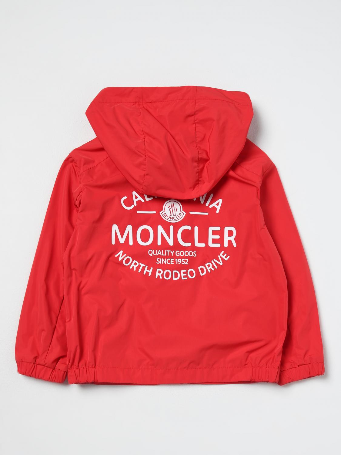 本日セール！美品⭐︎Moncler 赤 フード付きウィンドブレーカー　116cm Moncler Jacket kids - Red | 1A0008954A91 | GIGLIO.COM