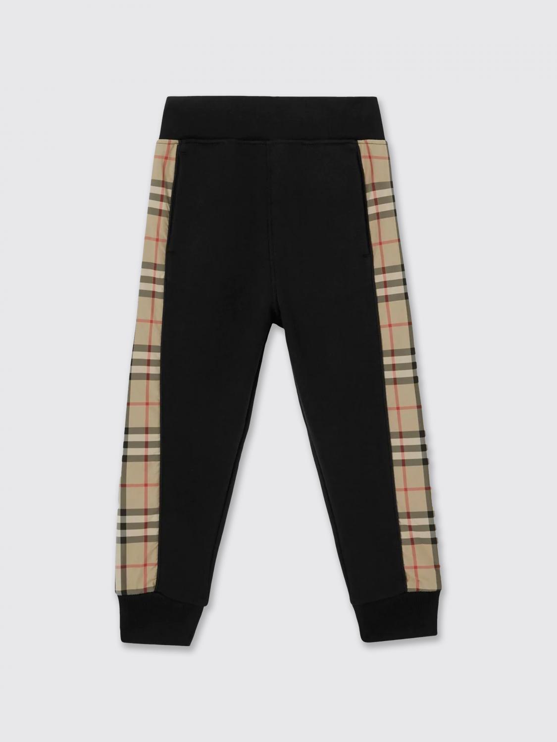 Burberry パンツ ボーイ Kids - ブラック | 8060954 | GIGLIO.COM
