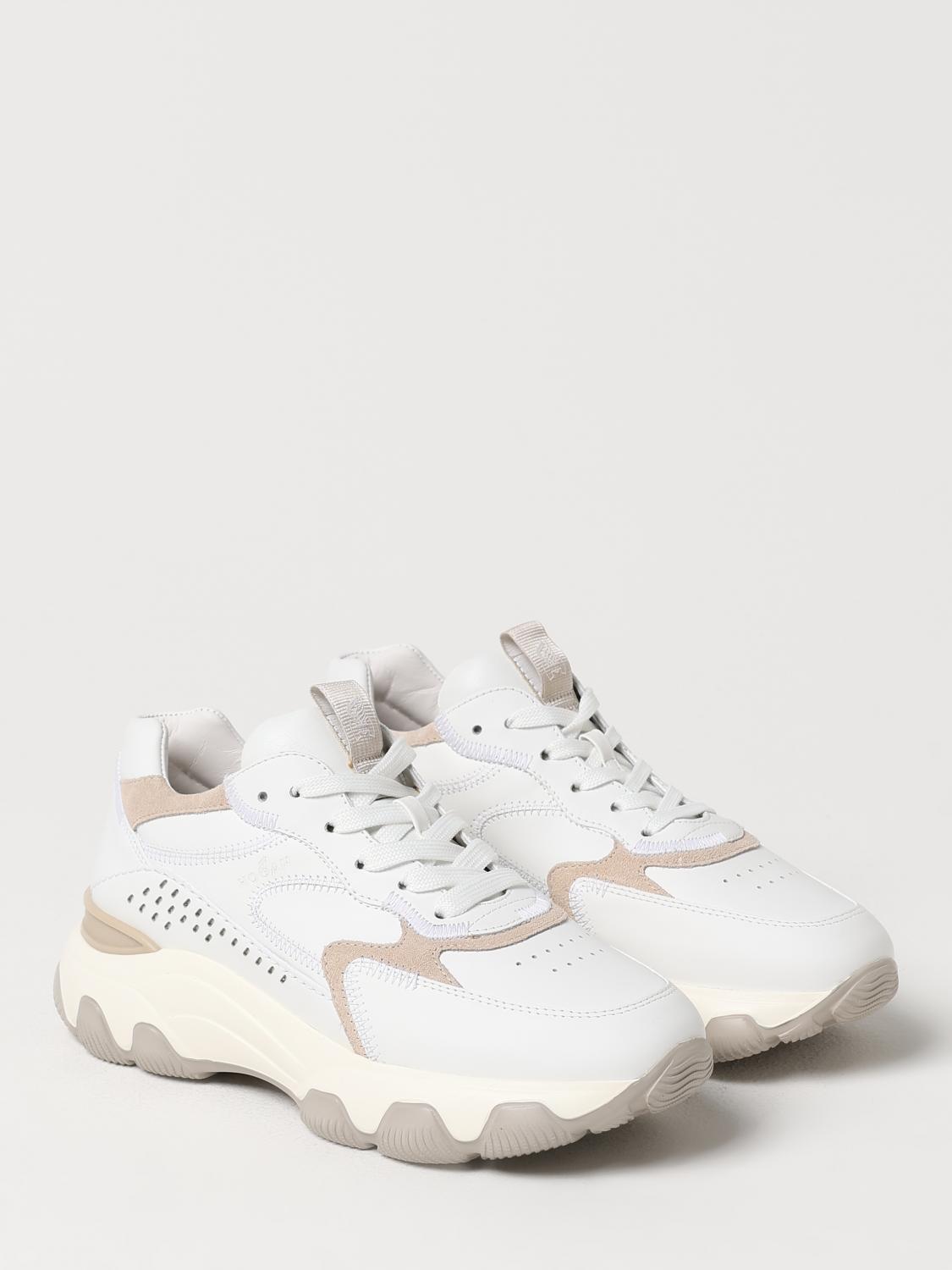 HOGAN: Shoes woman - White | Hogan sneakers HXW5400DQ010DZ