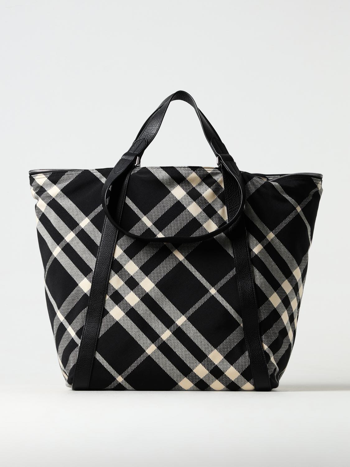 BURBERRY 包: 手袋 男士 Burberry, 黑色 - Img 1
