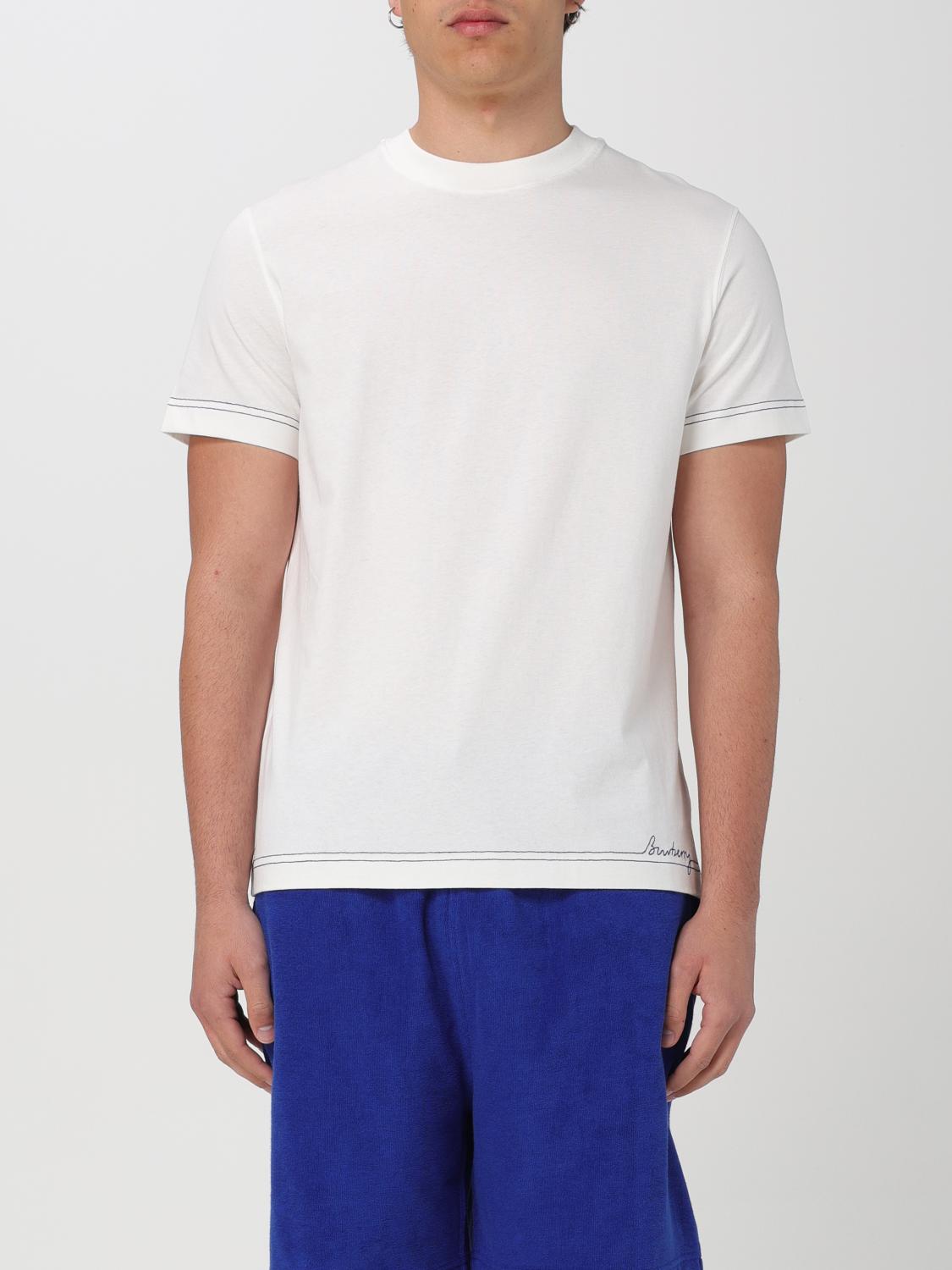 BURBERRY: T-shirt men White Burberry t-shirt 8090542 online at