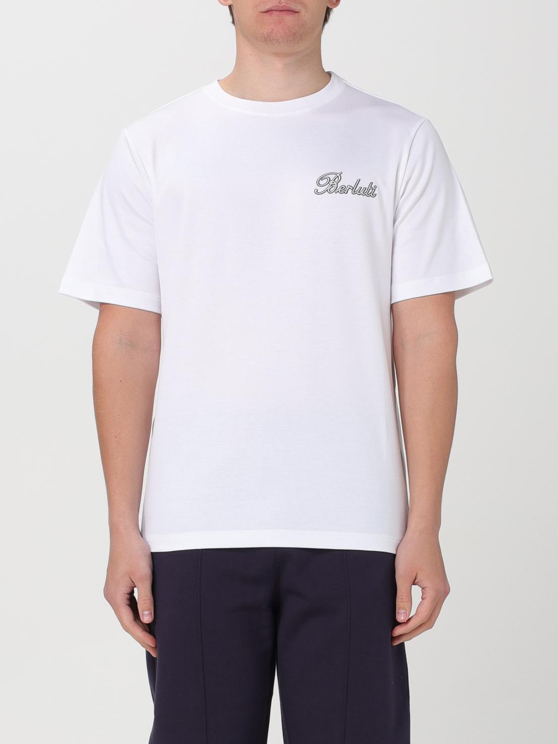 Berluti T-shirt men - White | R26JRS124001 | GIGLIO.COM