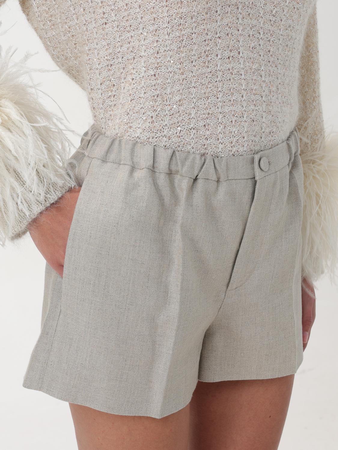 ショートパンツ VALENTINO Woman Short Beige 4B0RDD558HK YV4 Valentino Outlet: Short woman - Beige | Valentino short