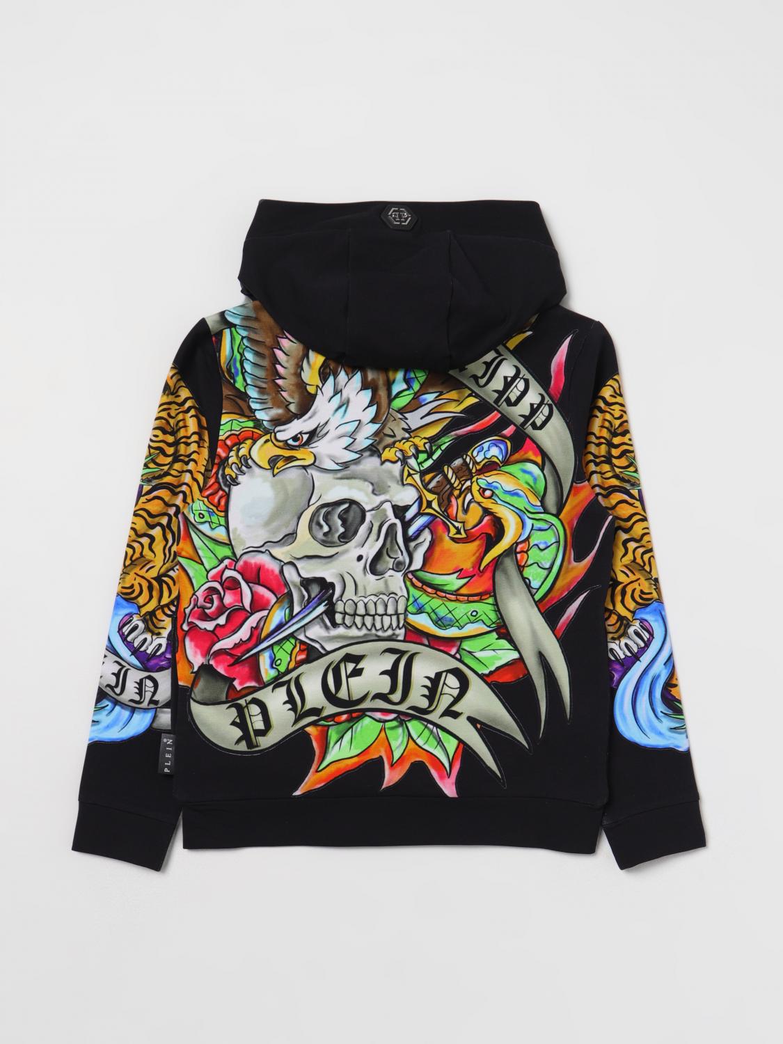 PHILIPP PLEIN PULL: Pull enfant Philipp Plein, Noir - Img 2