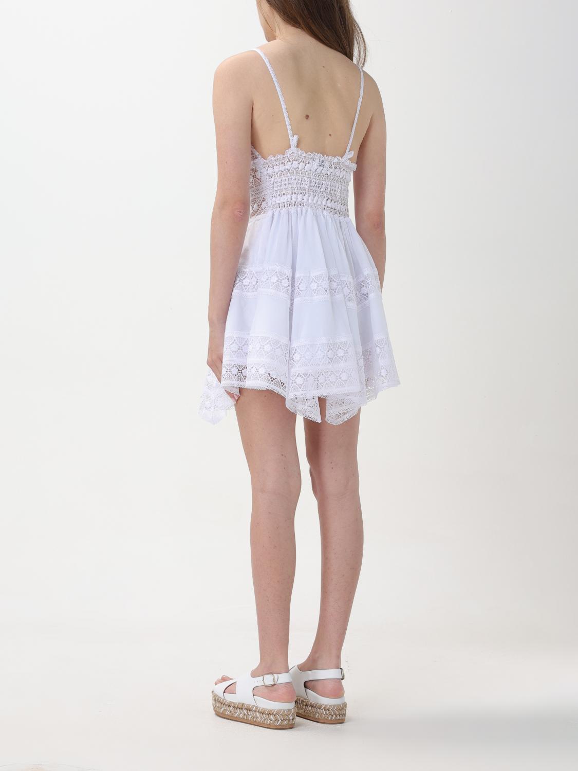 Charo Ruiz Dress woman Ibiza - White | 241616 | GIGLIO.COM
