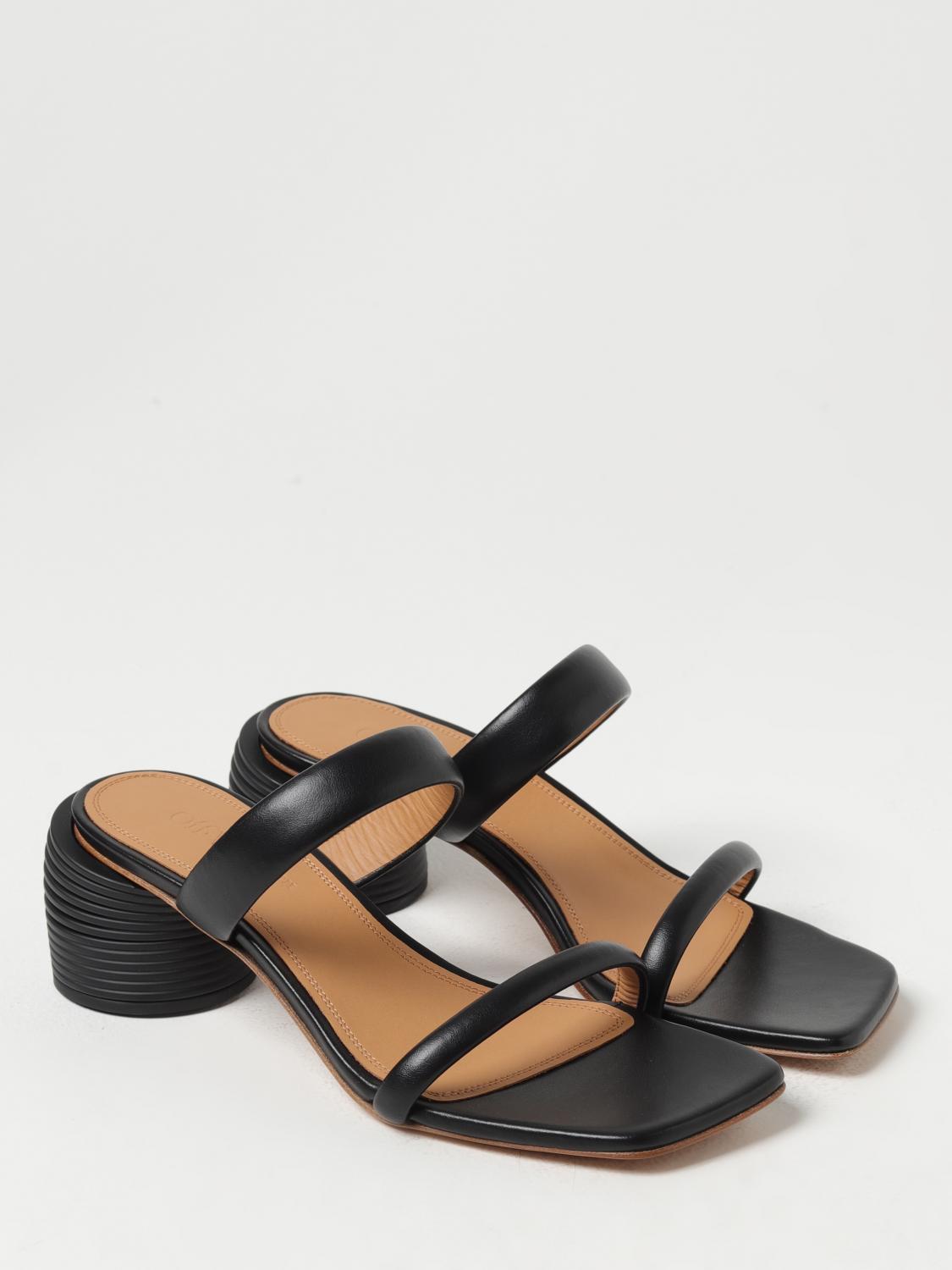 OFF-WHITE FLAT SHOES: Flat shoes woman Off-white, Black - Img 2