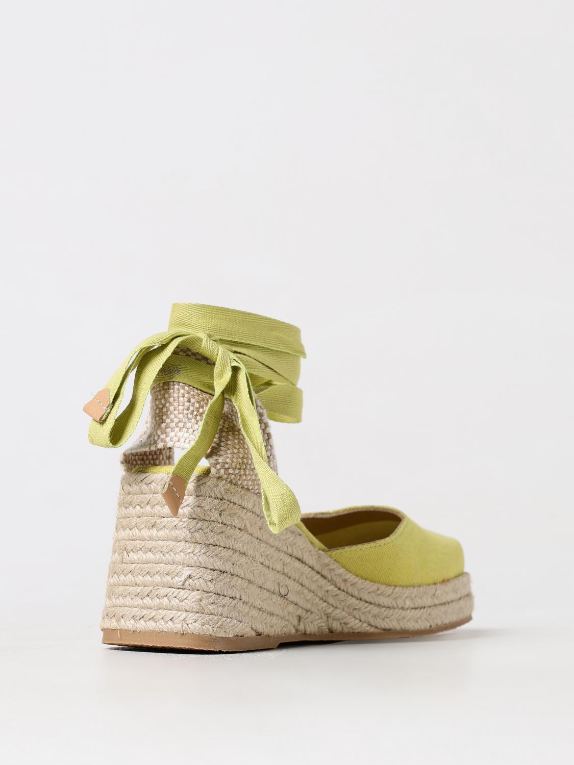 CASTAÑER WEDGE SHOES: Wedge shoes woman CastaÑer, Yellow - Img 3