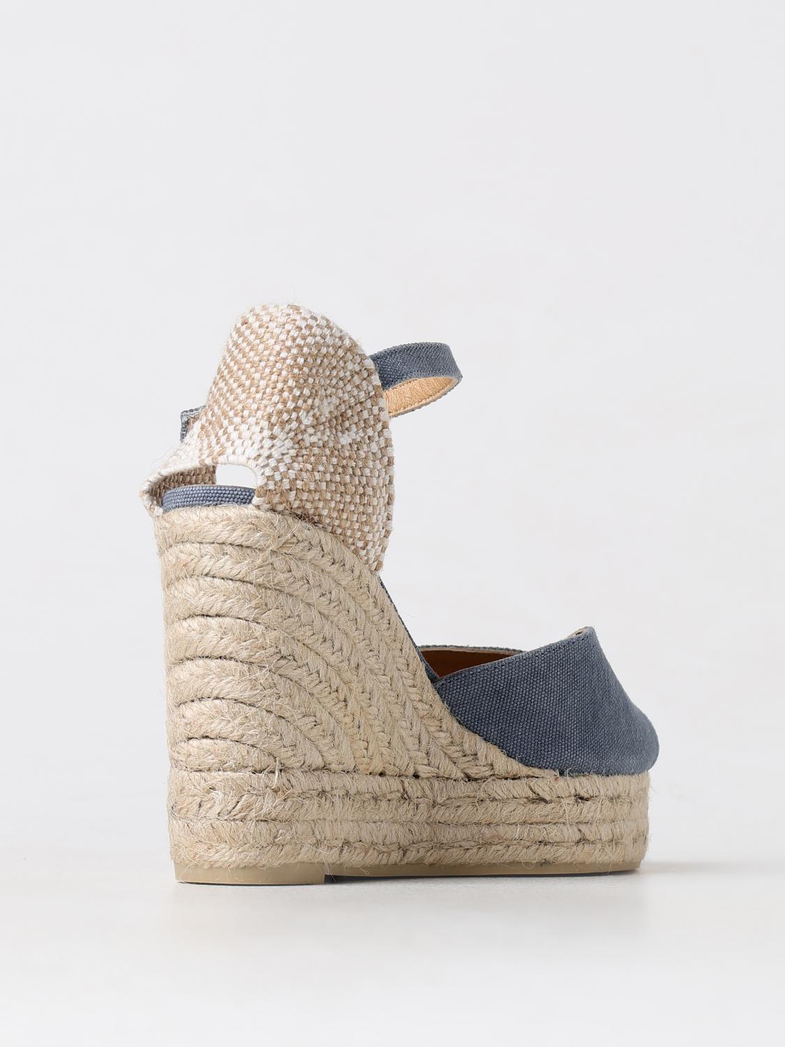 CASTAÑER WEDGE SHOES: Wedge shoes woman CastaÑer, Blue - Img 3