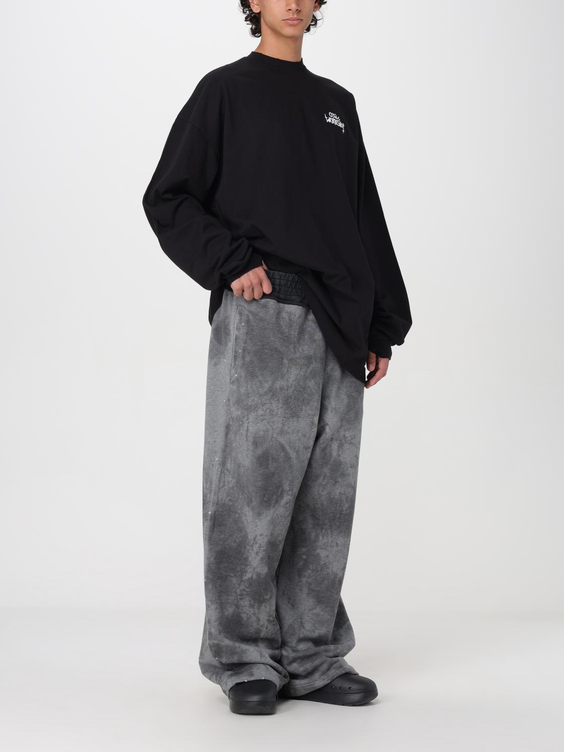 032C T-SHIRT: T-shirt men 032c, Black - Img 2