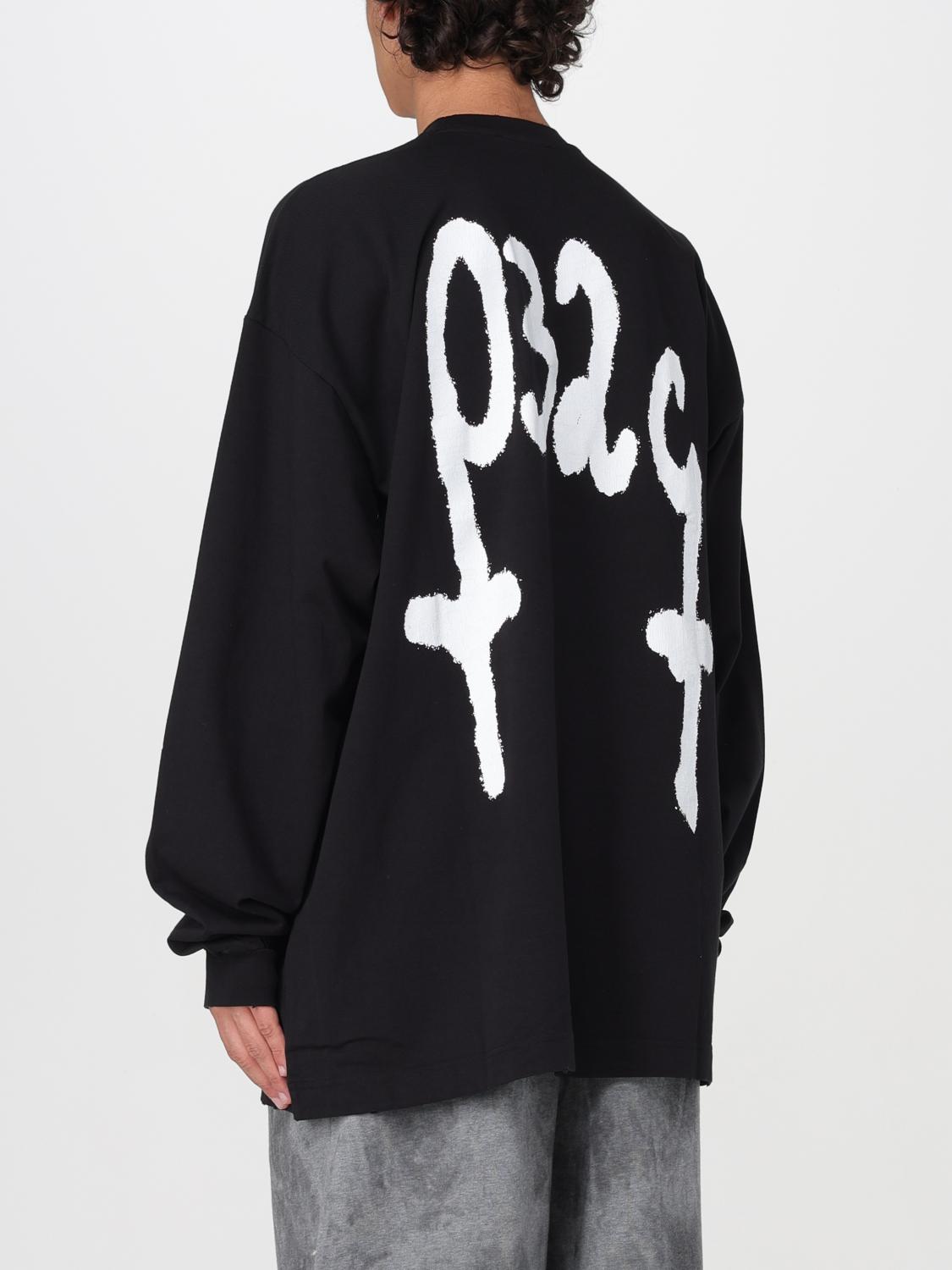 032C T-SHIRT: T-shirt men 032c, Black - Img 3