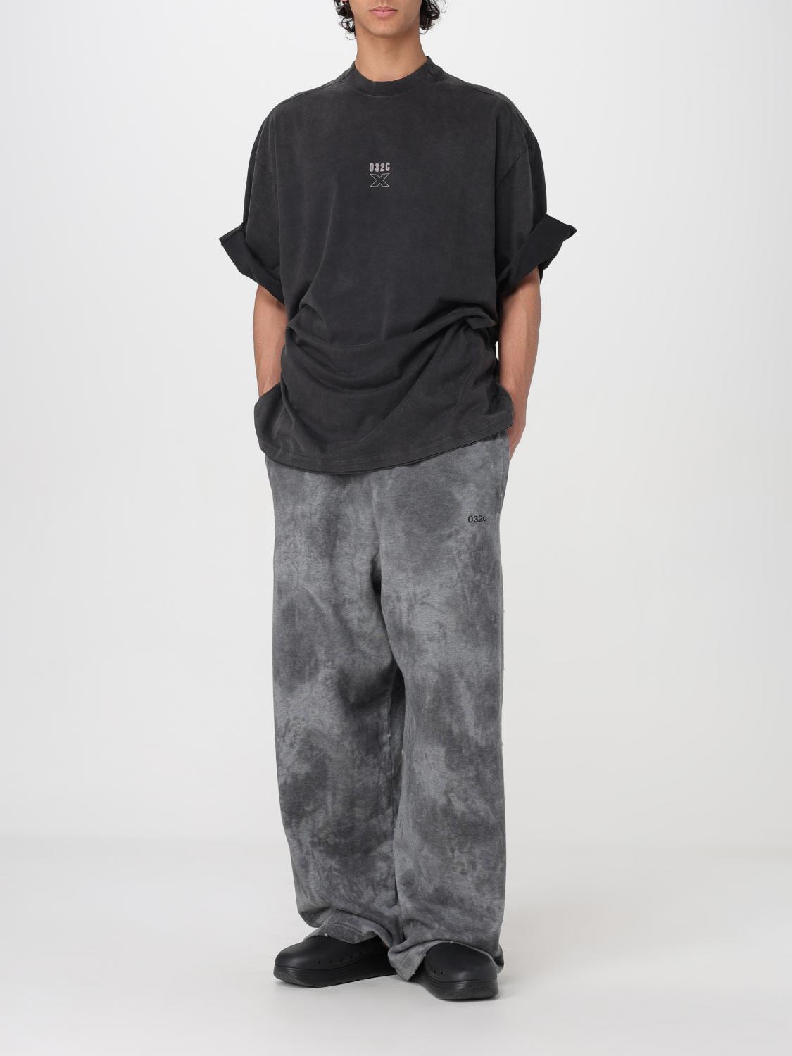 032C T-SHIRT: T-shirt men 032c, Black - Img 2