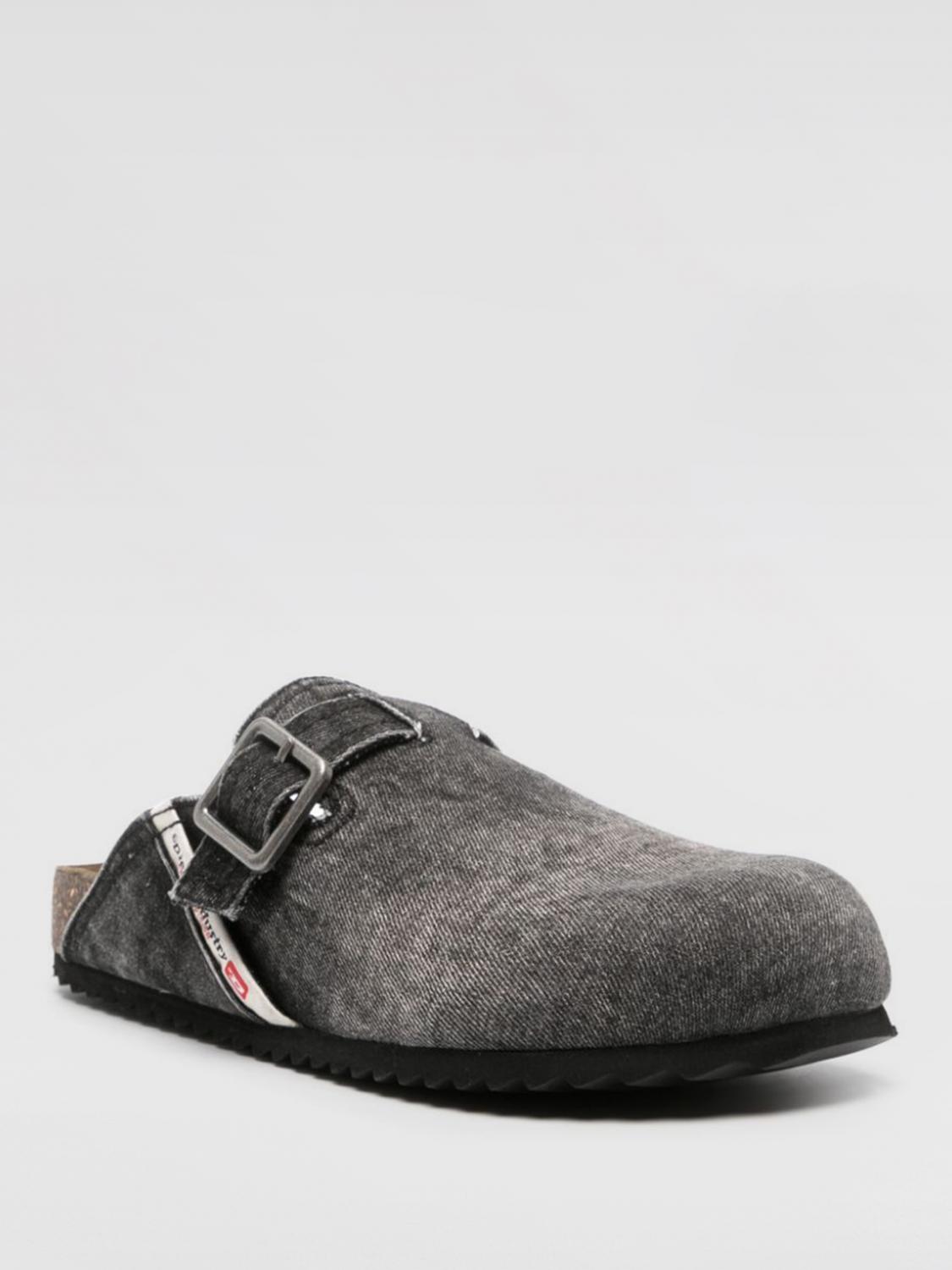 DIESEL SANDALS: Shoes men Diesel, Black - Img 2