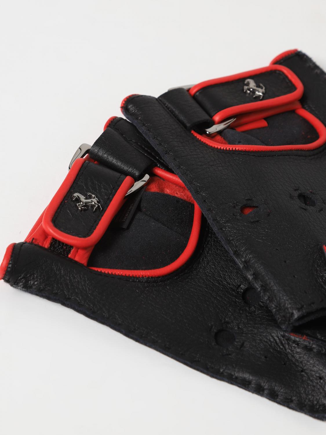FERRARI GLOVES: Gloves men Ferrari, Black - Img 3
